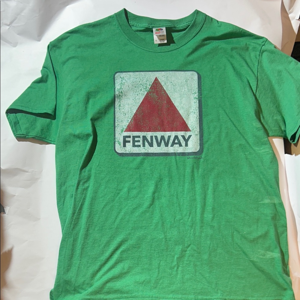 Chowdaheadz Fenway Park Sign Green T-Shirt